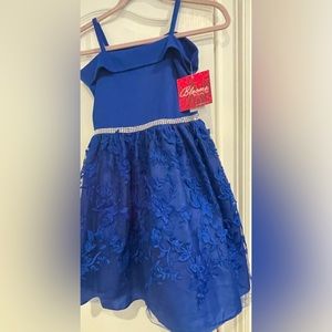 Bloome de jeune fille Cobalt Blue Dress size 12